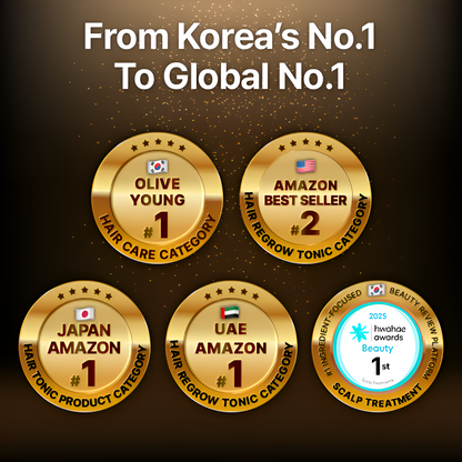 LunaLee™ GrowTurn Hair Brush Serum