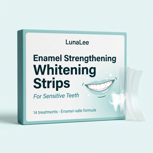 Enamel Strengthening Whitening Strips - For Sensitive Teeth