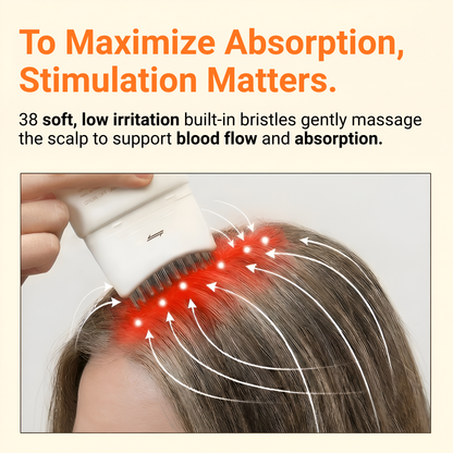 LunaLee™ GrowTurn Hair Brush Serum